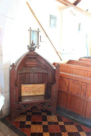 Pelynt - The Trelawny Chair and Crook